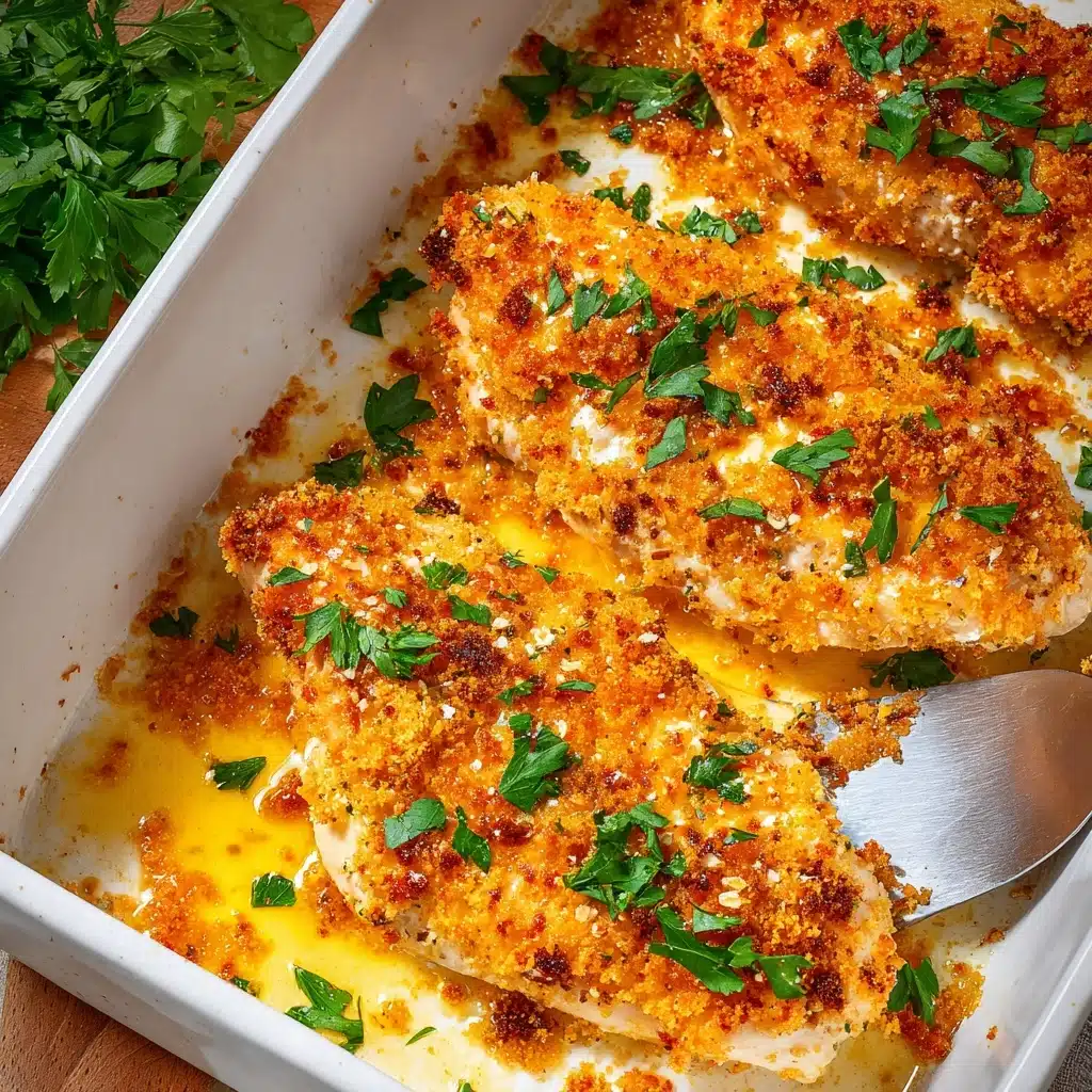Baked Caesar Chicken Recipe - Recipe Image