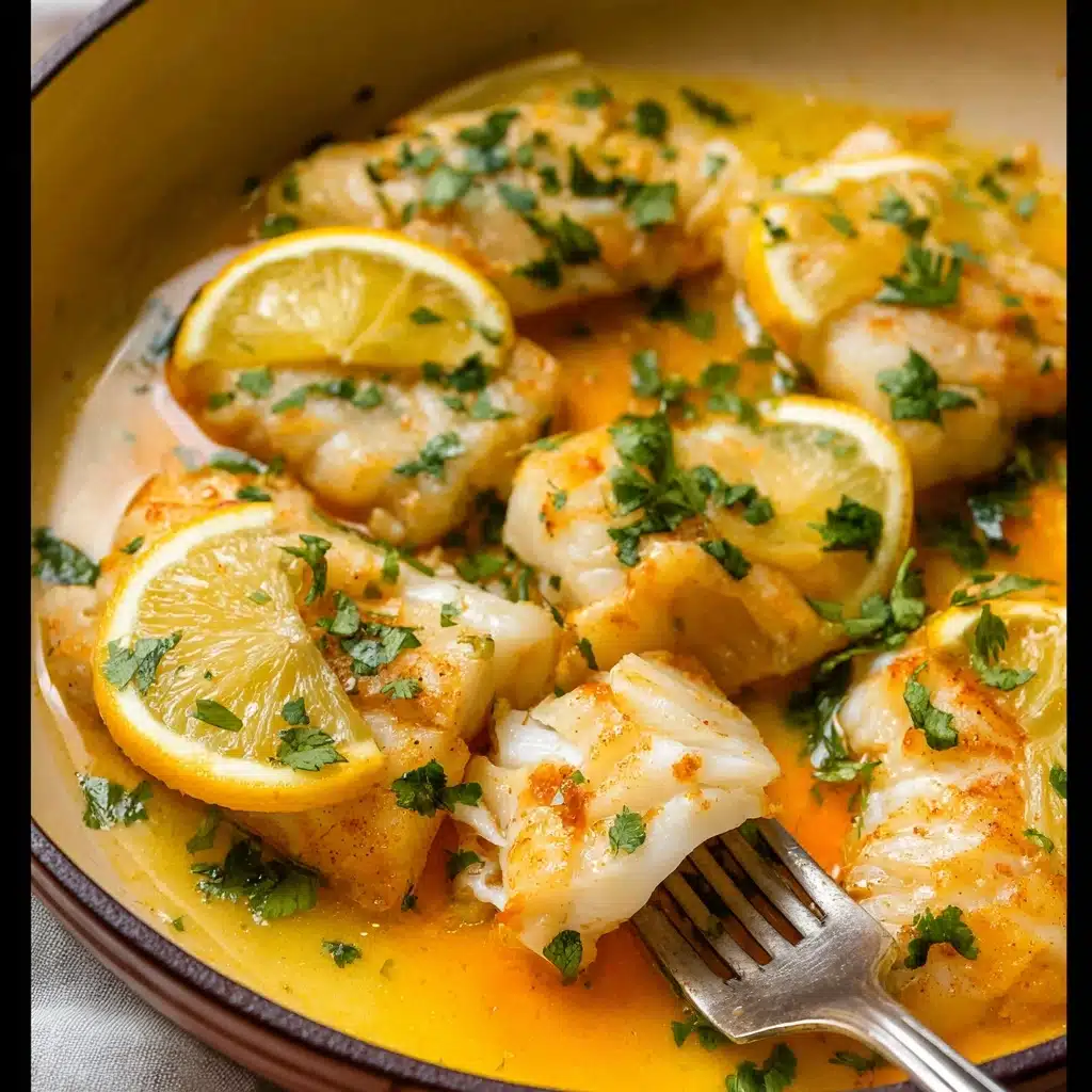 Buttered Cod Recipe - Recipe Image