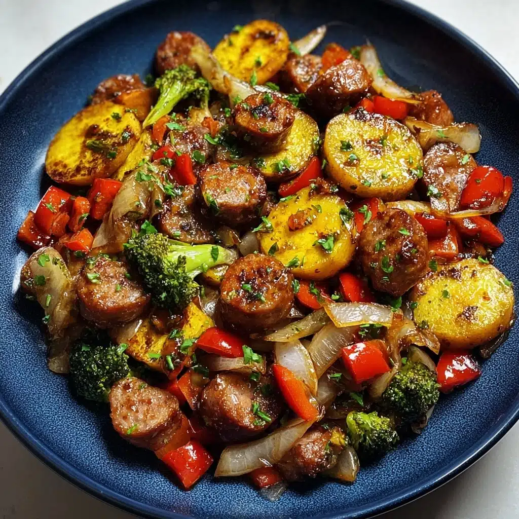 Easy Blackstone Cowboy Stir Fry Dinner Recipe - Recipe Image