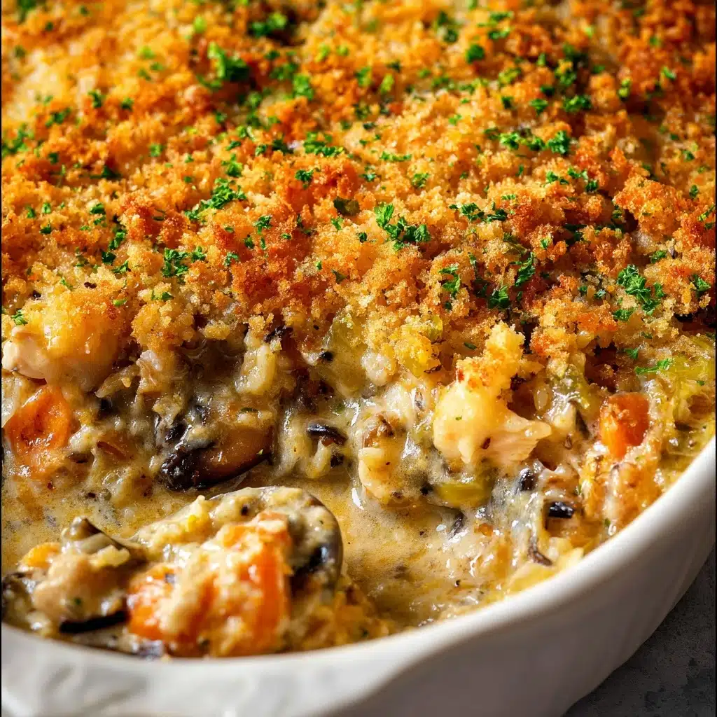 Chicken Wild Rice Casserole Recipe - Recipe Image