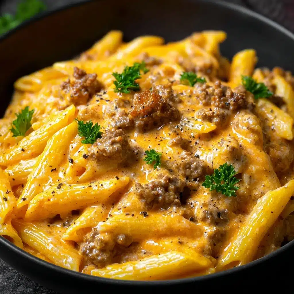 The combination of lean ground beef, Greek yogurt, and Parmesan cheese creates a creamy and rich sauce that is bursting with flavor Recipe - Recipe Image