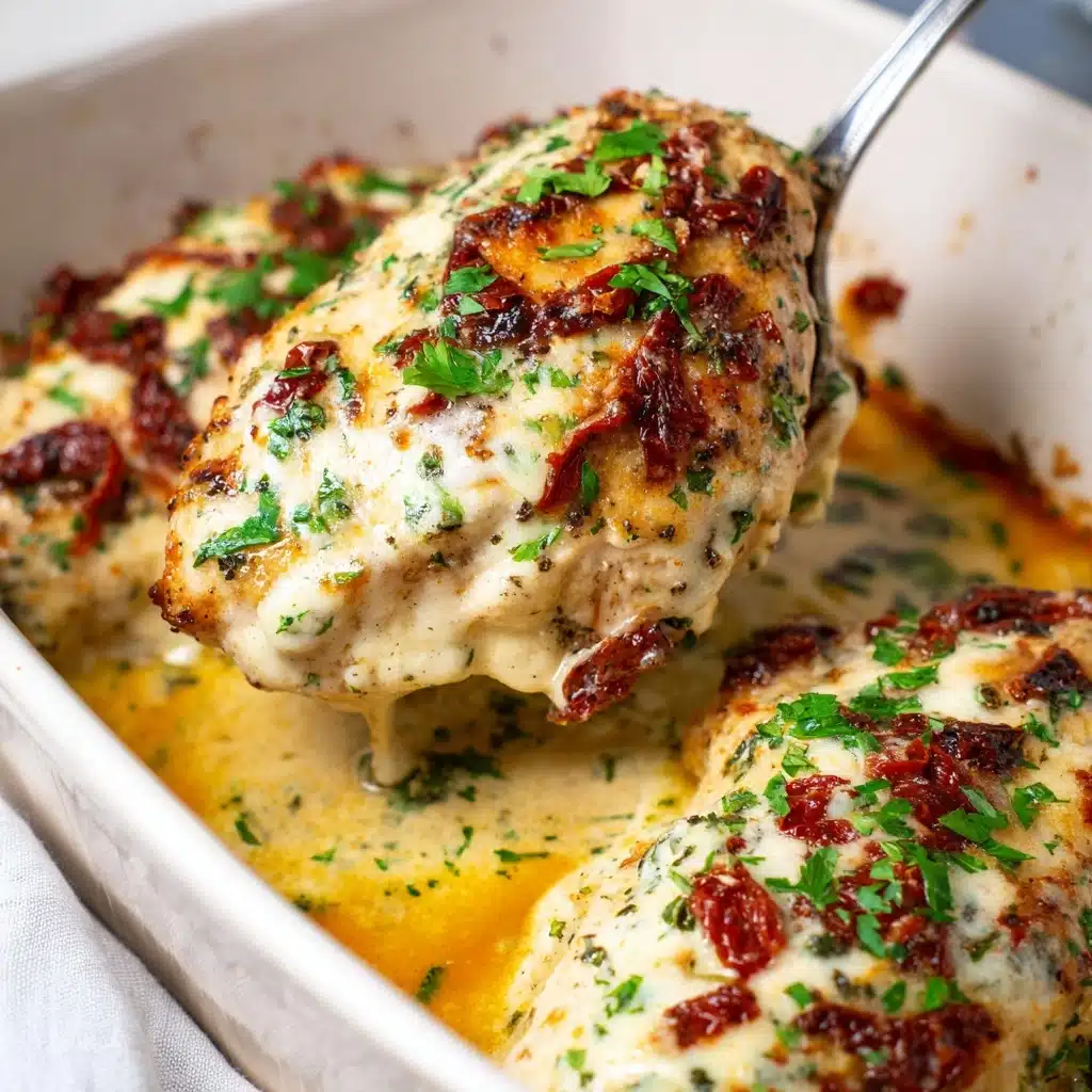 Baked Tuscan Chicken Recipe