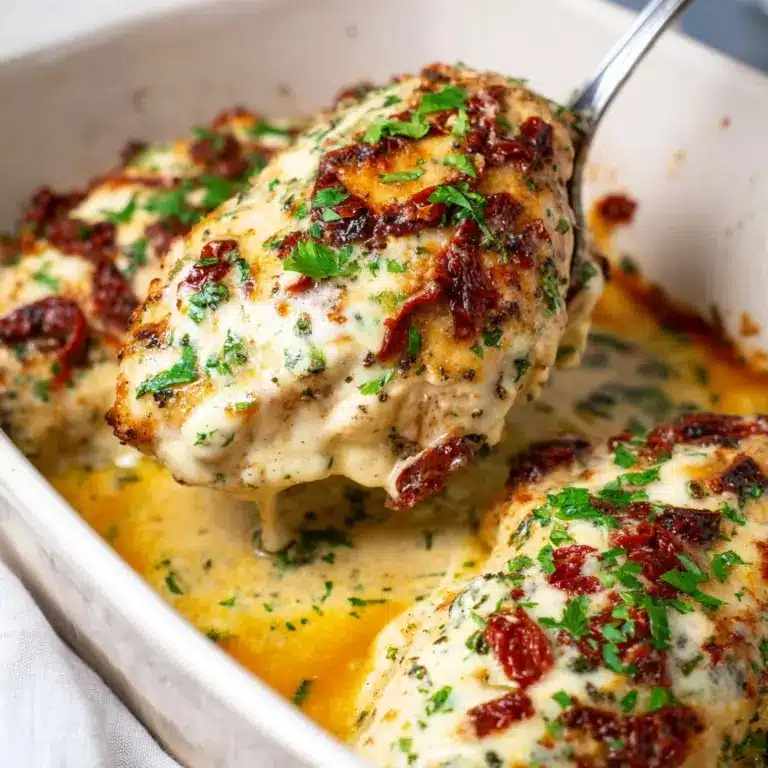 Baked Tuscan Chicken Recipe