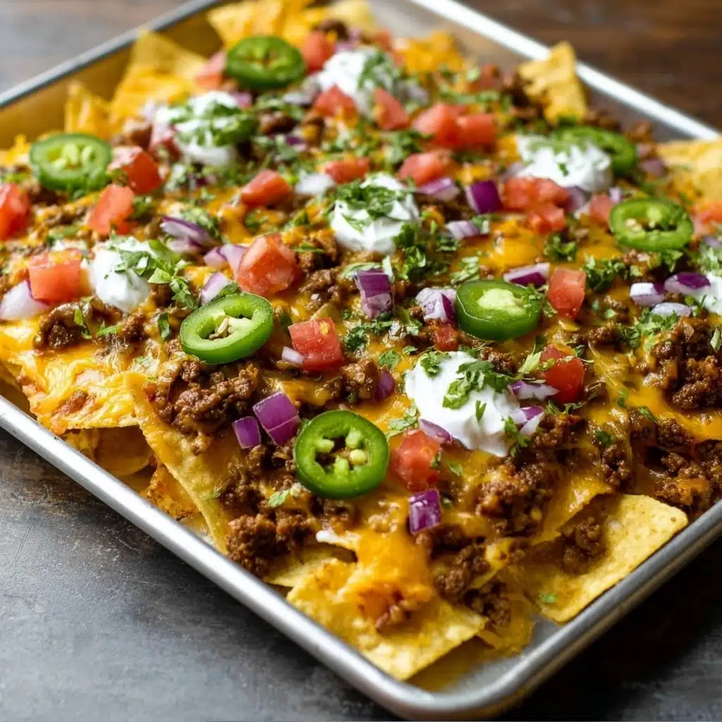 Easy Sheet Pan Nachos Recipe