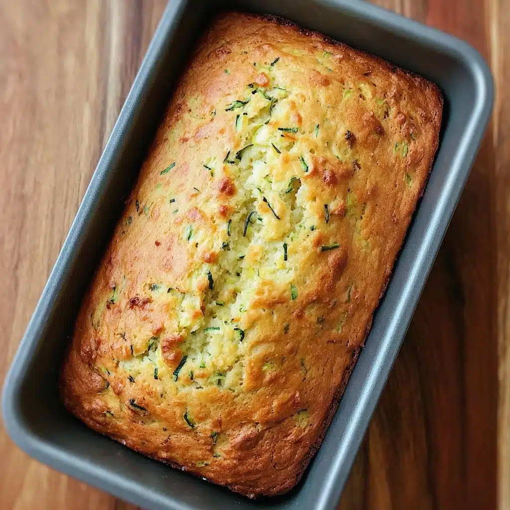Green Onion Zucchini Cheddar Quick Bread Recipe - Recipe Image