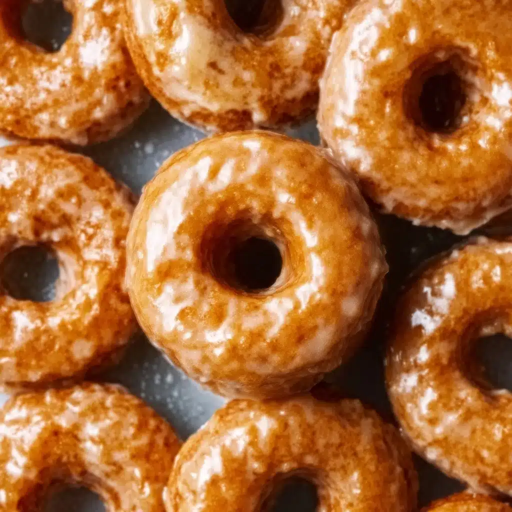 Baked Pumpkin Donuts with Maple Glaze Recipe - Recipe Image