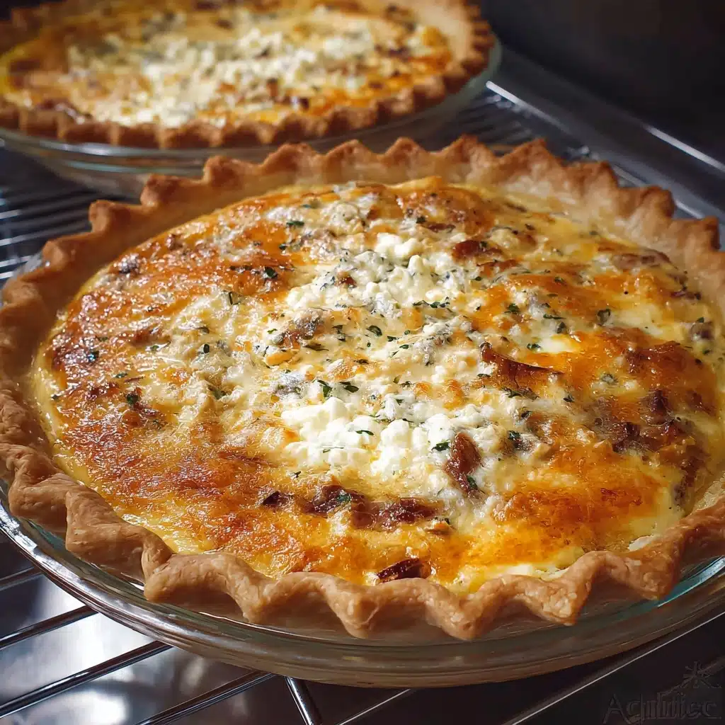 Butternut Squash, Caramelized Onion, and Goat Cheese Quiche Recipe - Recipe Image