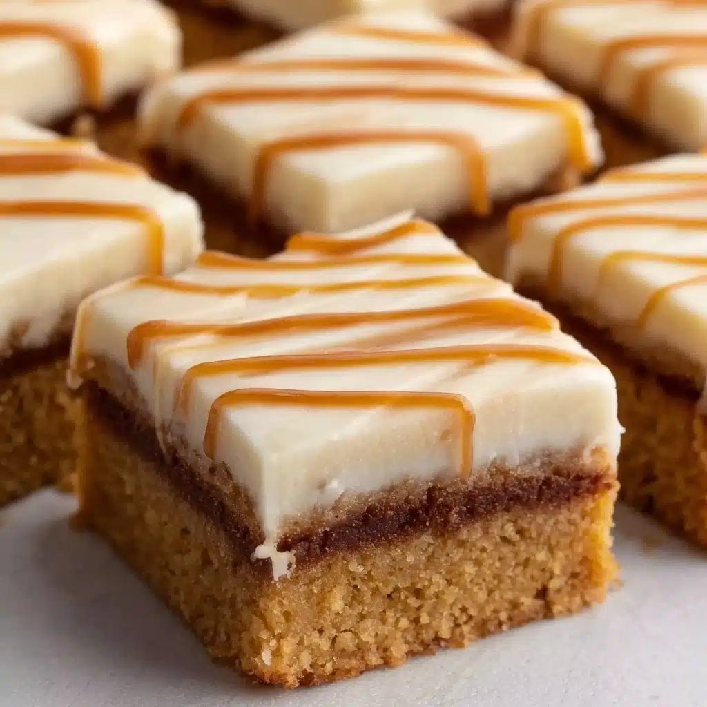 Cinnamon Roll Blondies Recipe - Recipe Image