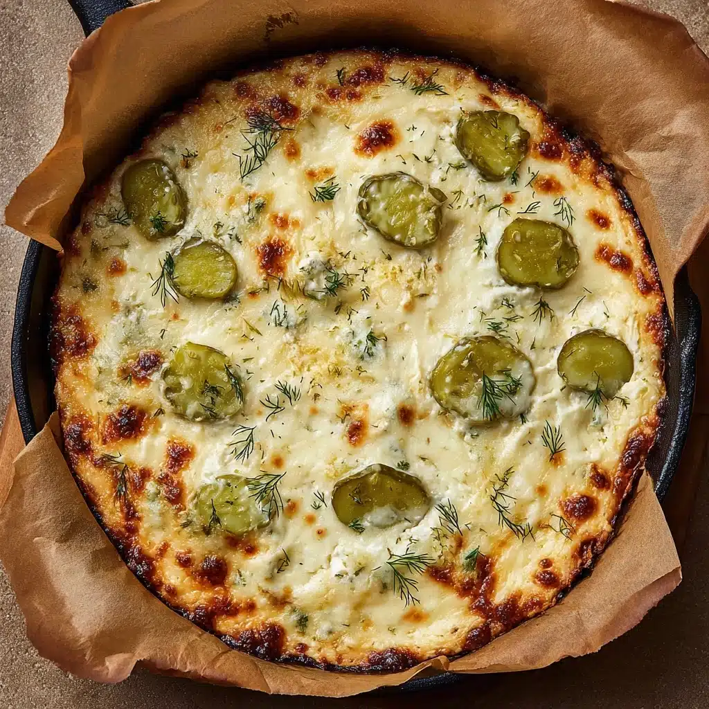 Dill Pickle Focaccia Bread Recipe - Recipe Image