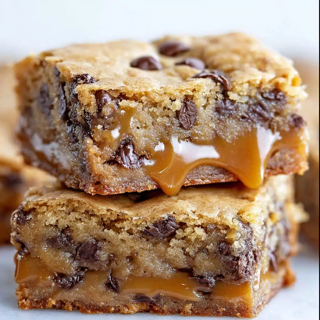 Chocolate Chip Caramel Bars Recipe - Recipe Image