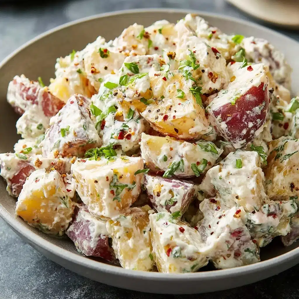 Steakhouse Potato Salad Loaded Recipe - Recipe Image
