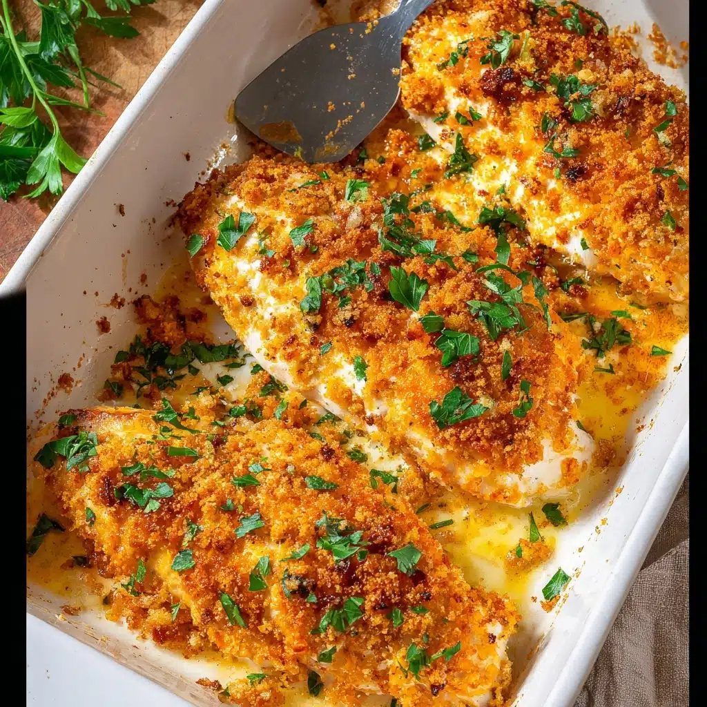Baked Caesar Chicken Recipe - Recipe Image