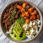 Ground Beef Hot Honey Bowl Recipe