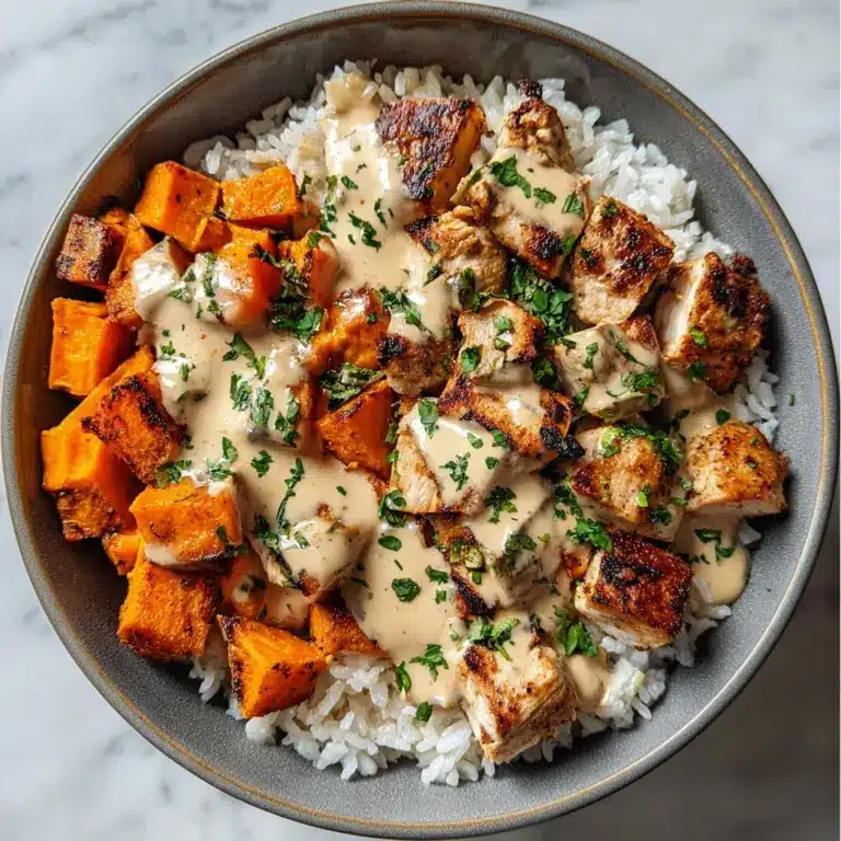 Chicken and Sweet Potato Rice Bowl Recipe