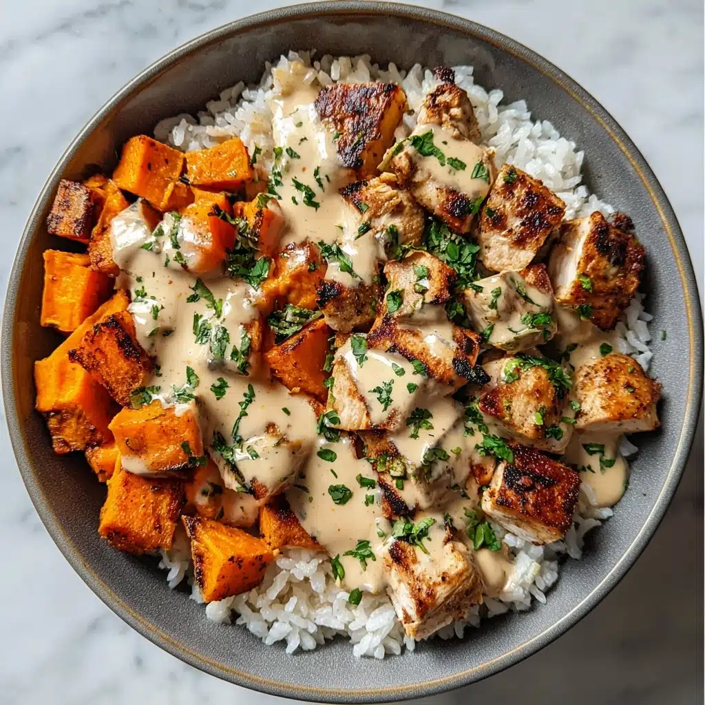 Chicken and Sweet Potato Rice Bowl Recipe