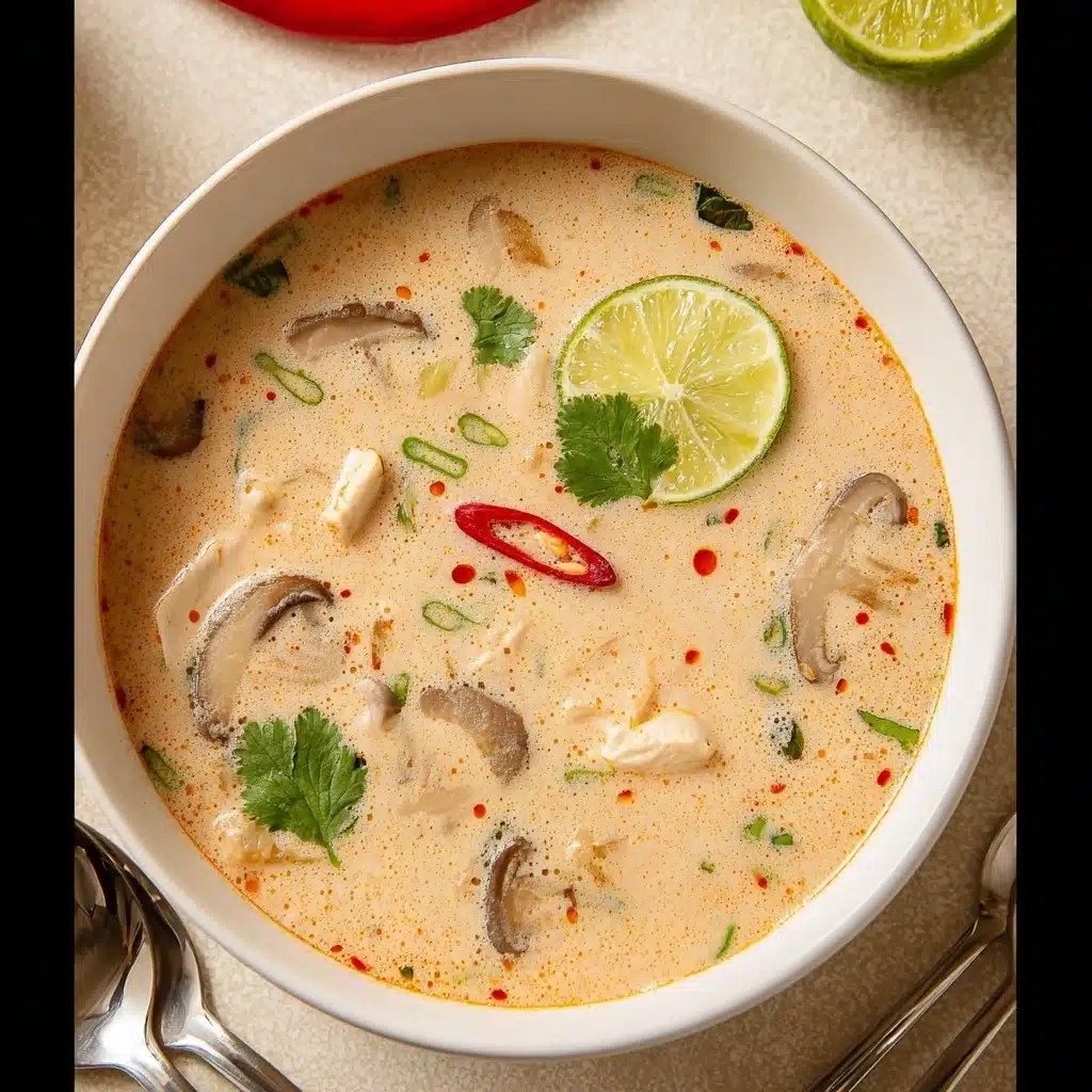 Slow Cooker Tom Kha Soup Recipe - Recipe Image