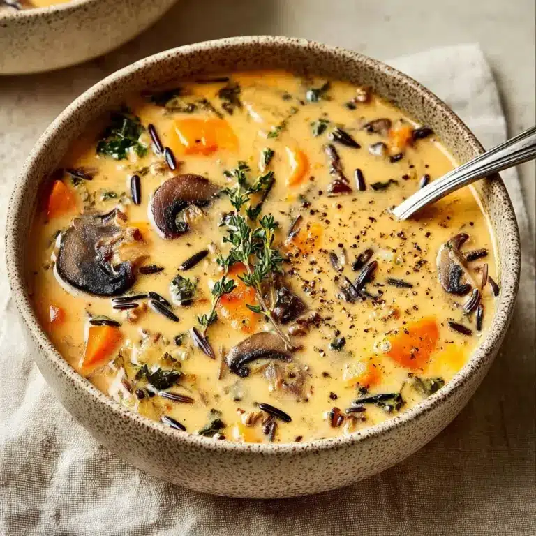 Autumn Wild Rice Soup: The Ultimate Fall Comfort Food Recipe