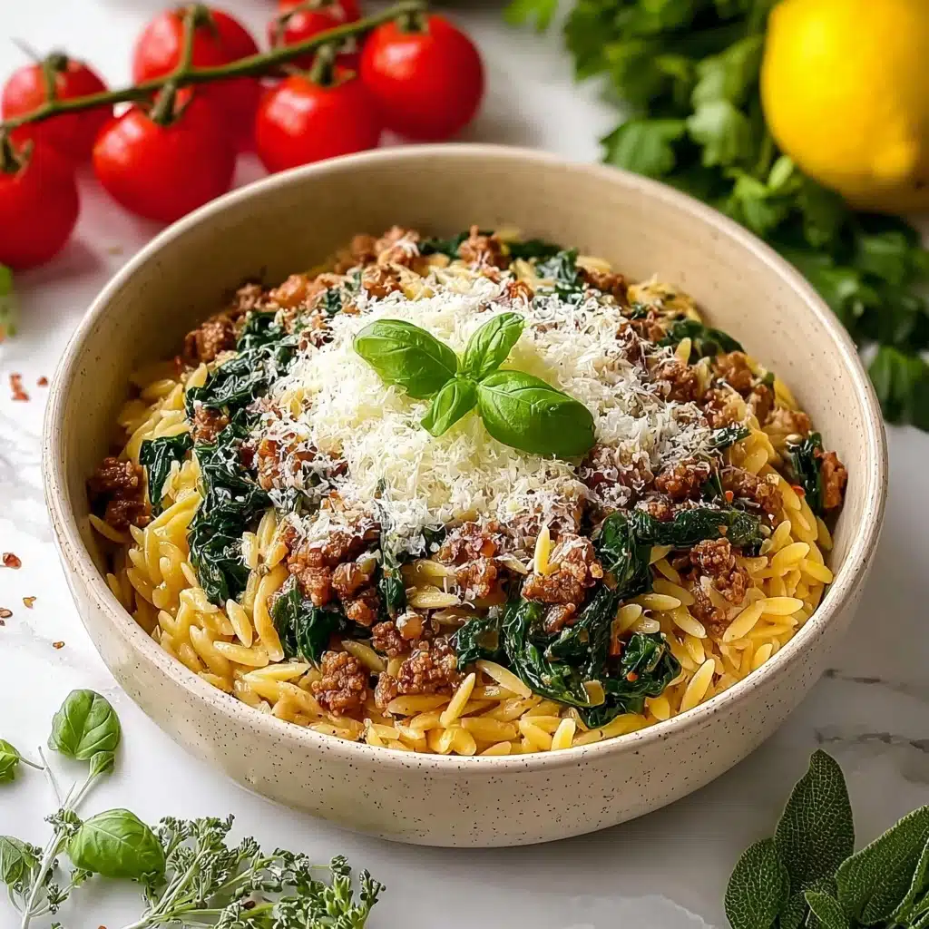 Ground Turkey Orzo Recipe