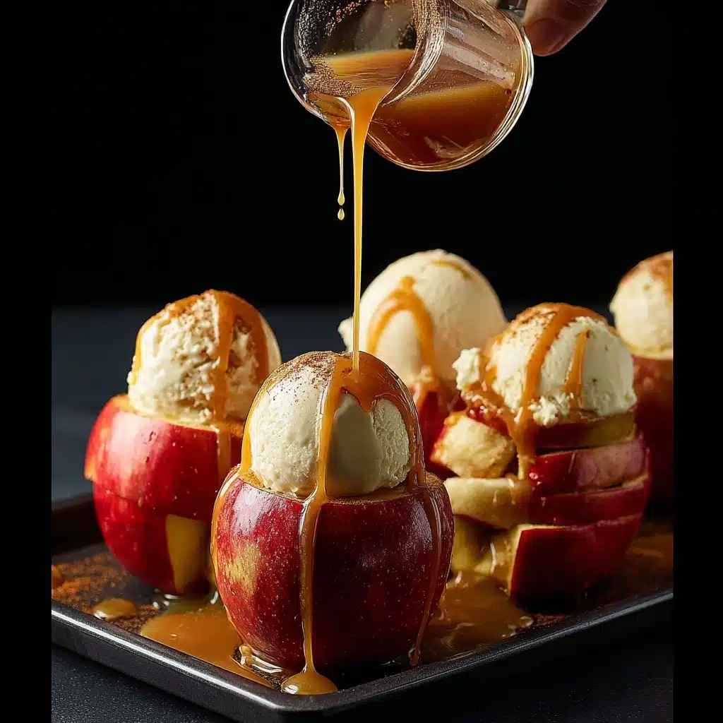 Caramel Stuffed Bloomin' Apples Recipe
