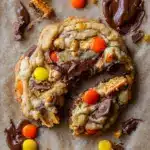 Outrageous Pretzel Reese's Peanut Butter Cookies Recipe