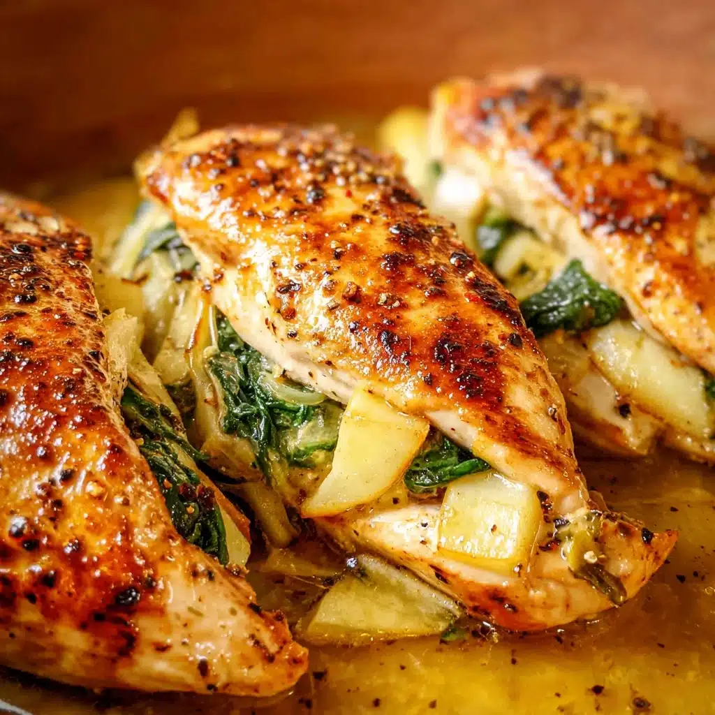 Apple and Brie Stuffed Chicken Recipe - Recipe Image