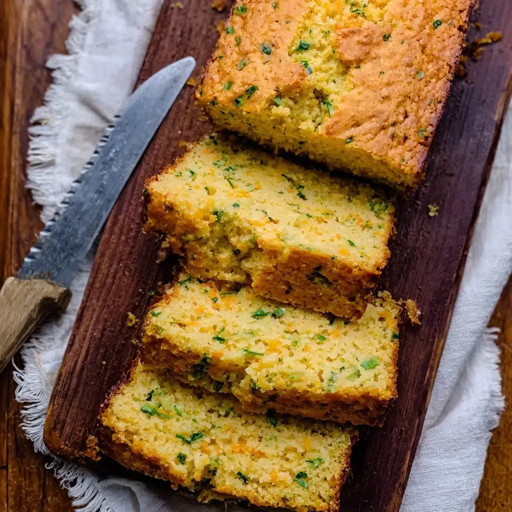 Savory Zucchini Cheese Bread Recipe - Recipe Image
