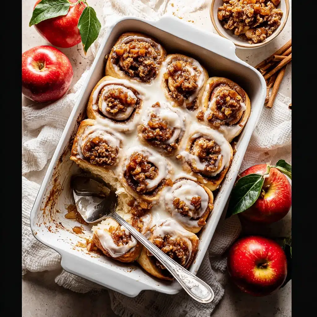 Apple Pie Cinnamon Rolls Recipe - Recipe Image