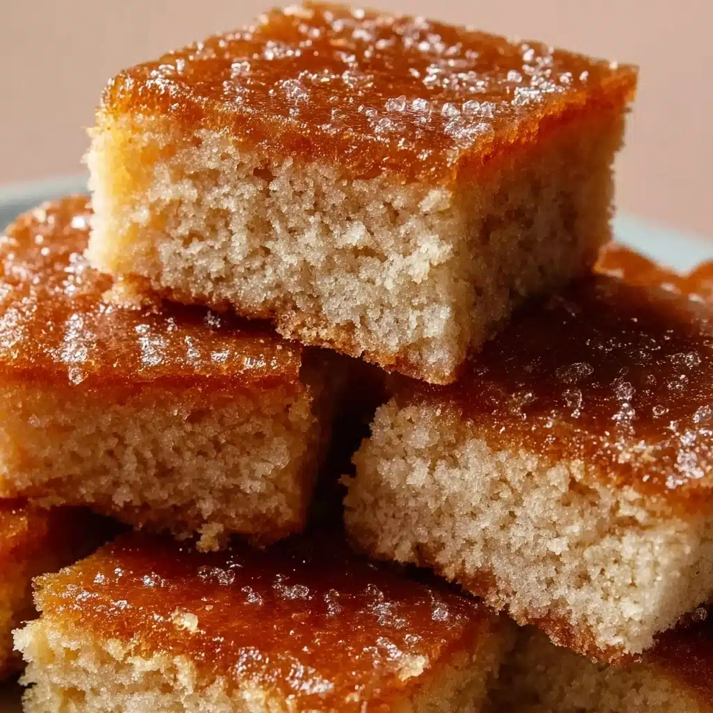 Soft Baked Maple Donut Bars Recipe - Recipe Image