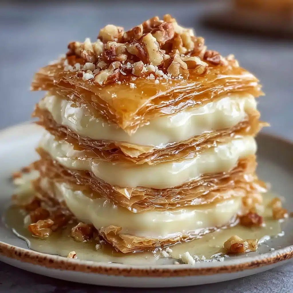secake Phyllo Cookies with Honey Drizzle Recipe - Recipe Image