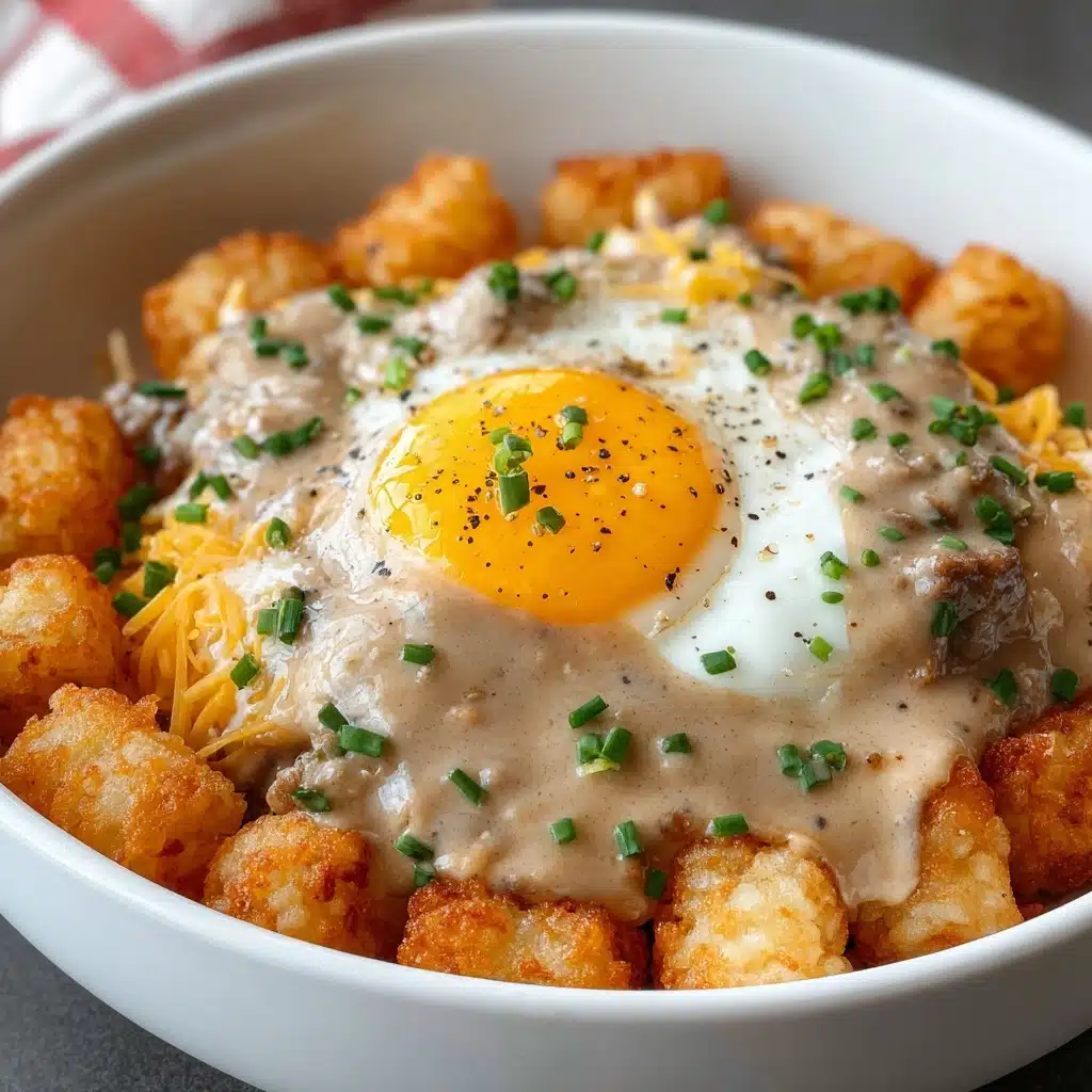 Tater Tot Breakfast Bowl Recipe - Recipe Image