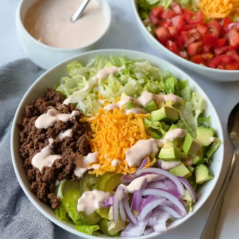 Easy Cheeseburger Bowls Recipe