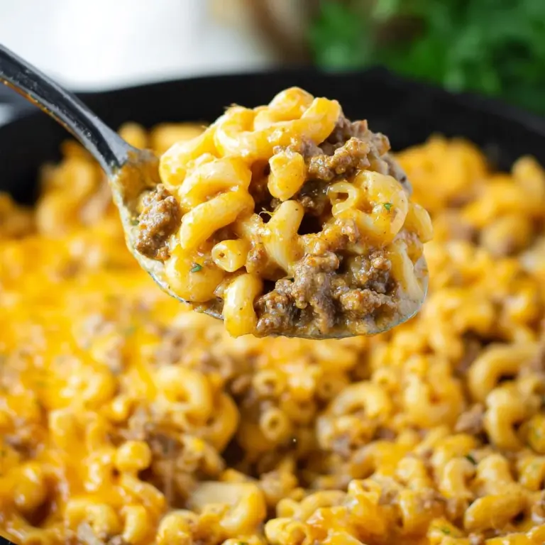 Cheeseburger Macaroni Recipe