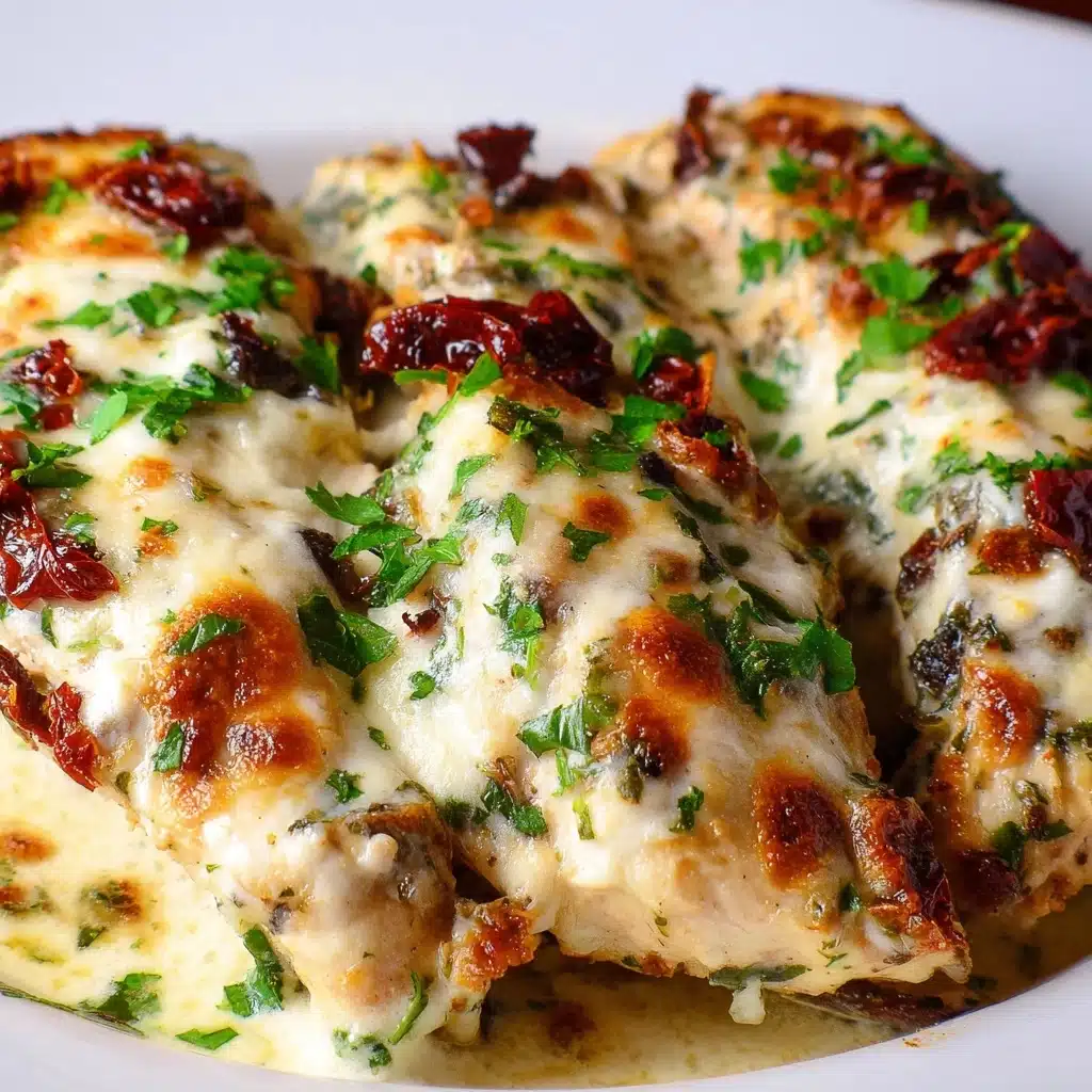 Baked Tuscan Chicken Recipe - Recipe Image