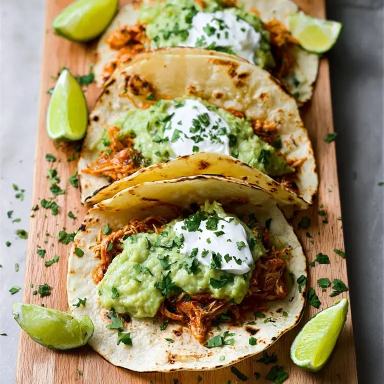Crockpot Chicken Tacos Recipe