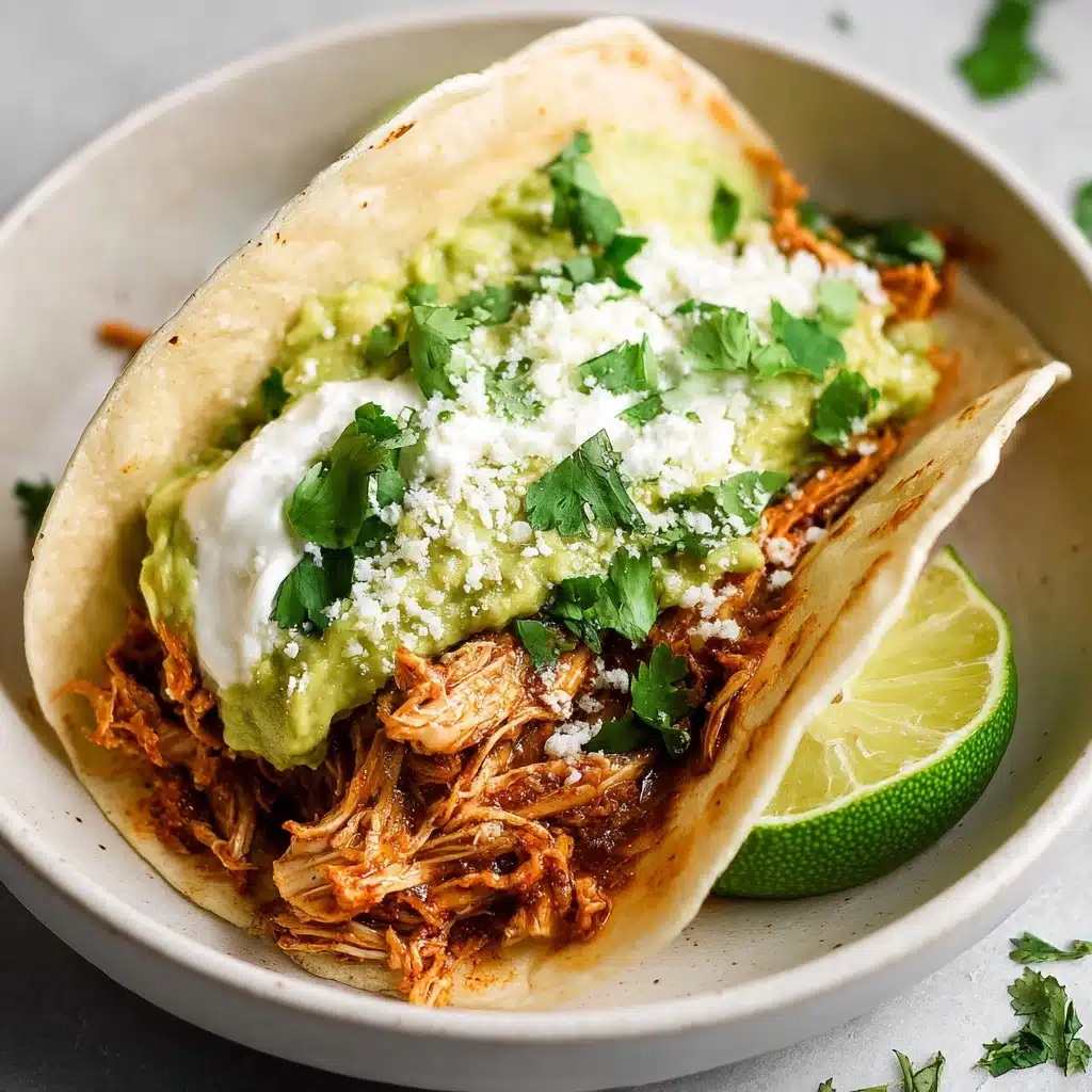 Crockpot Chicken Tacos Recipe - Recipe Image
