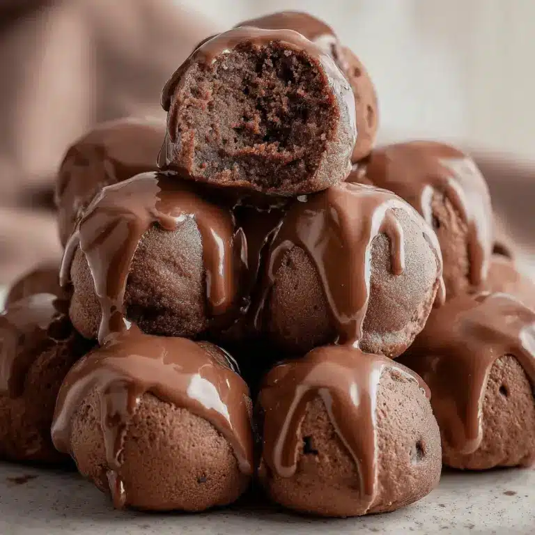 No Bake Cottage Cheese Brownie Batter Protein Bites Recipe