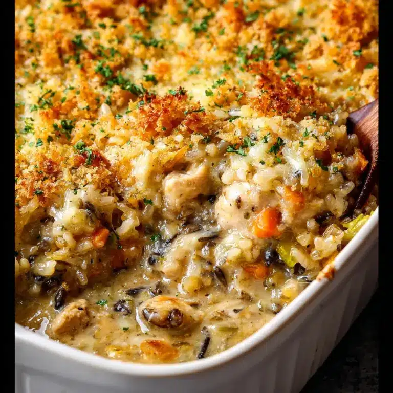 Chicken Wild Rice Casserole Recipe