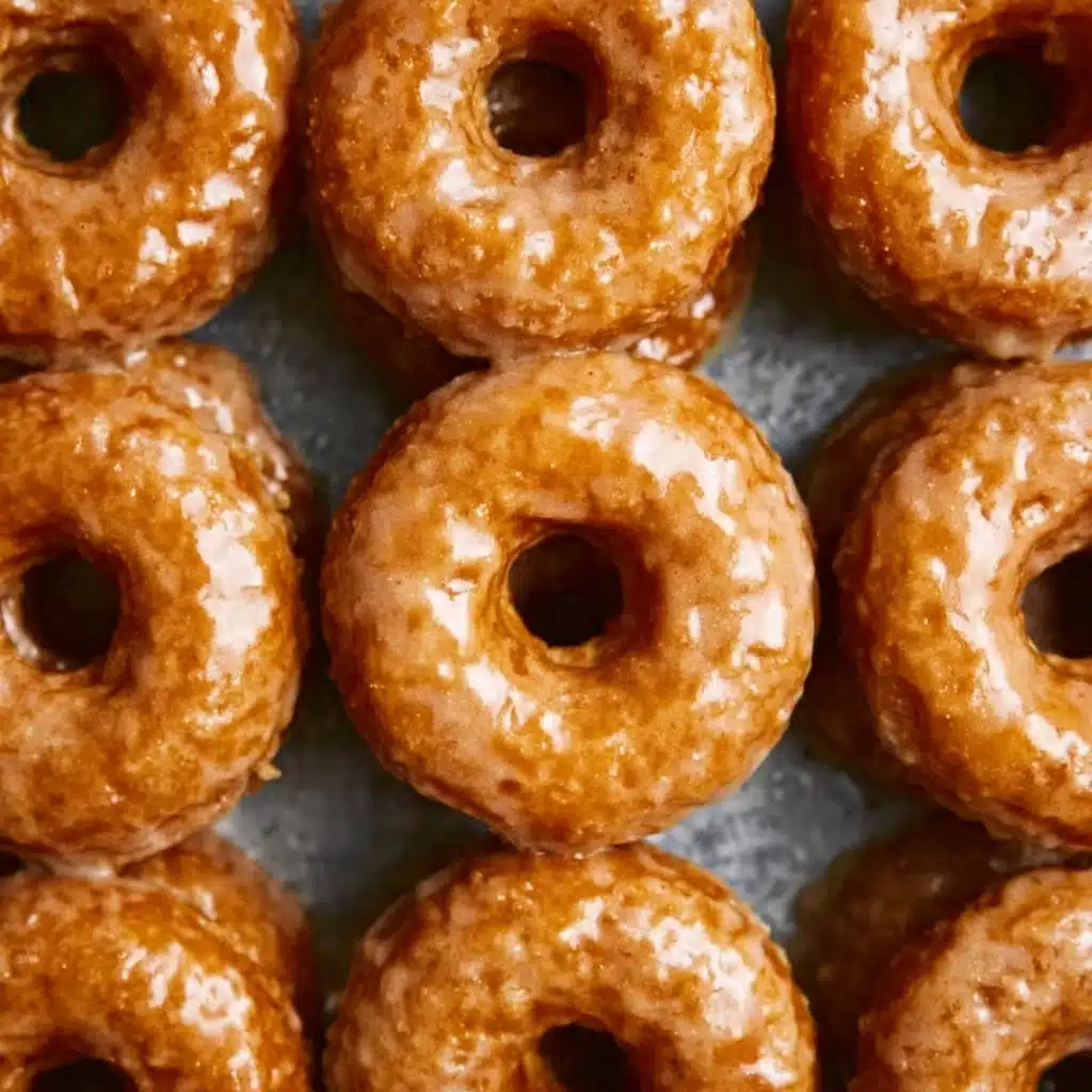 Baked Pumpkin Donuts with Maple Glaze Recipe