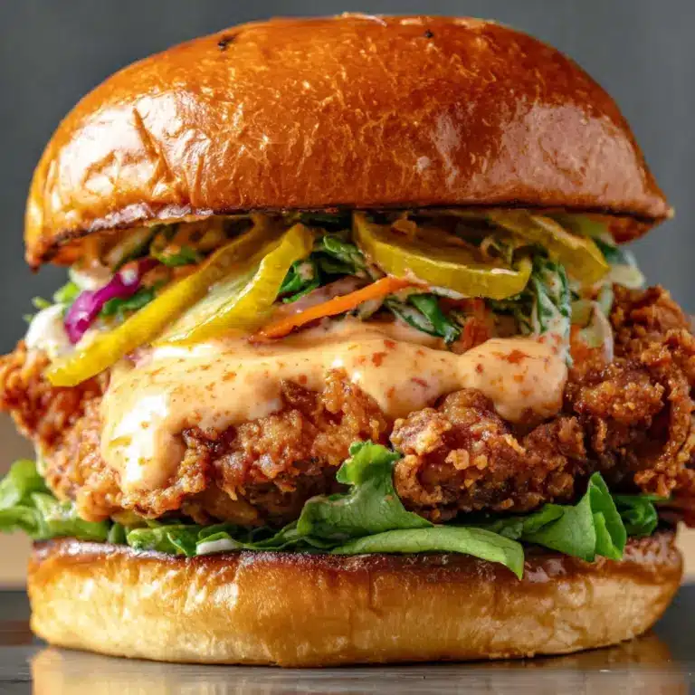 Thai Fried Chicken Sandwich Recipe