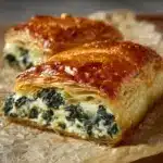 Cheese and Spinach Stuffed Pastry Recipe