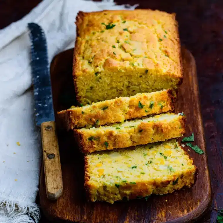Savory Zucchini Cheese Bread Recipe