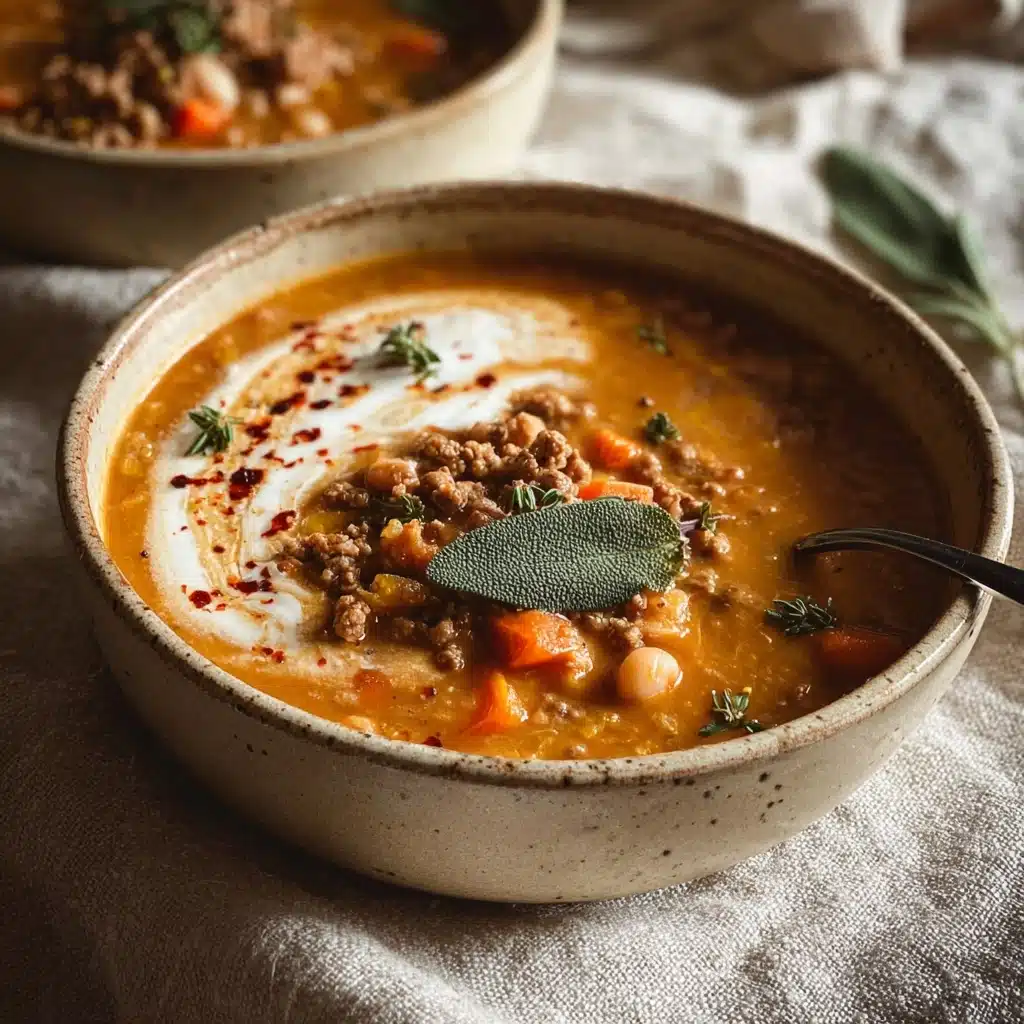 Turkey Pumpkin White Bean Chili Recipe - Recipe Image