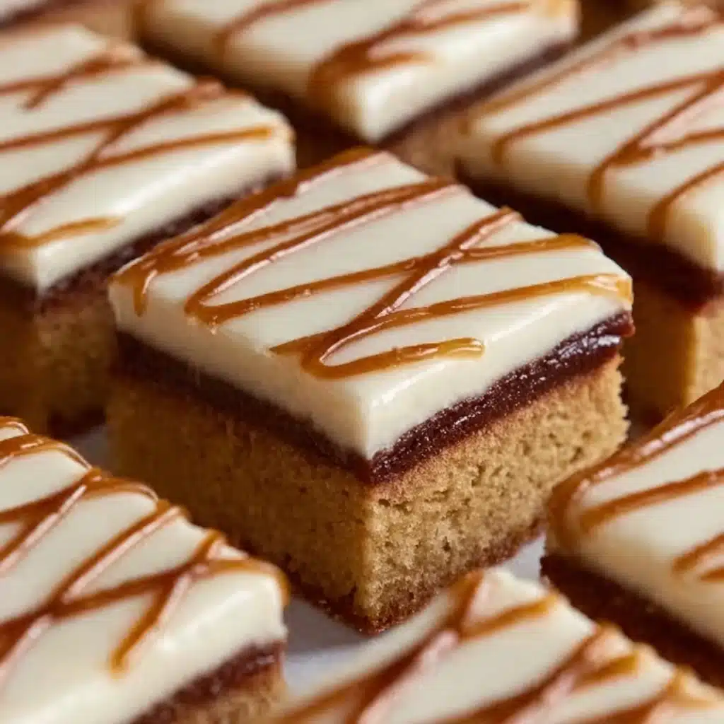 Cinnamon Roll Blondies Recipe