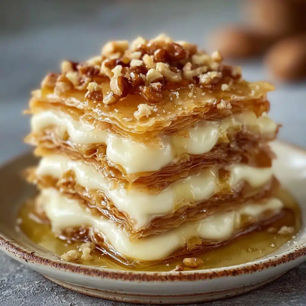 secake Phyllo Cookies with Honey Drizzle Recipe