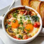 Baked Feta Eggs Recipe