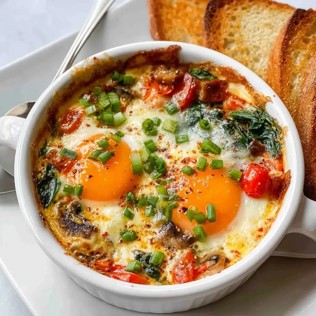 Baked Feta Eggs Recipe