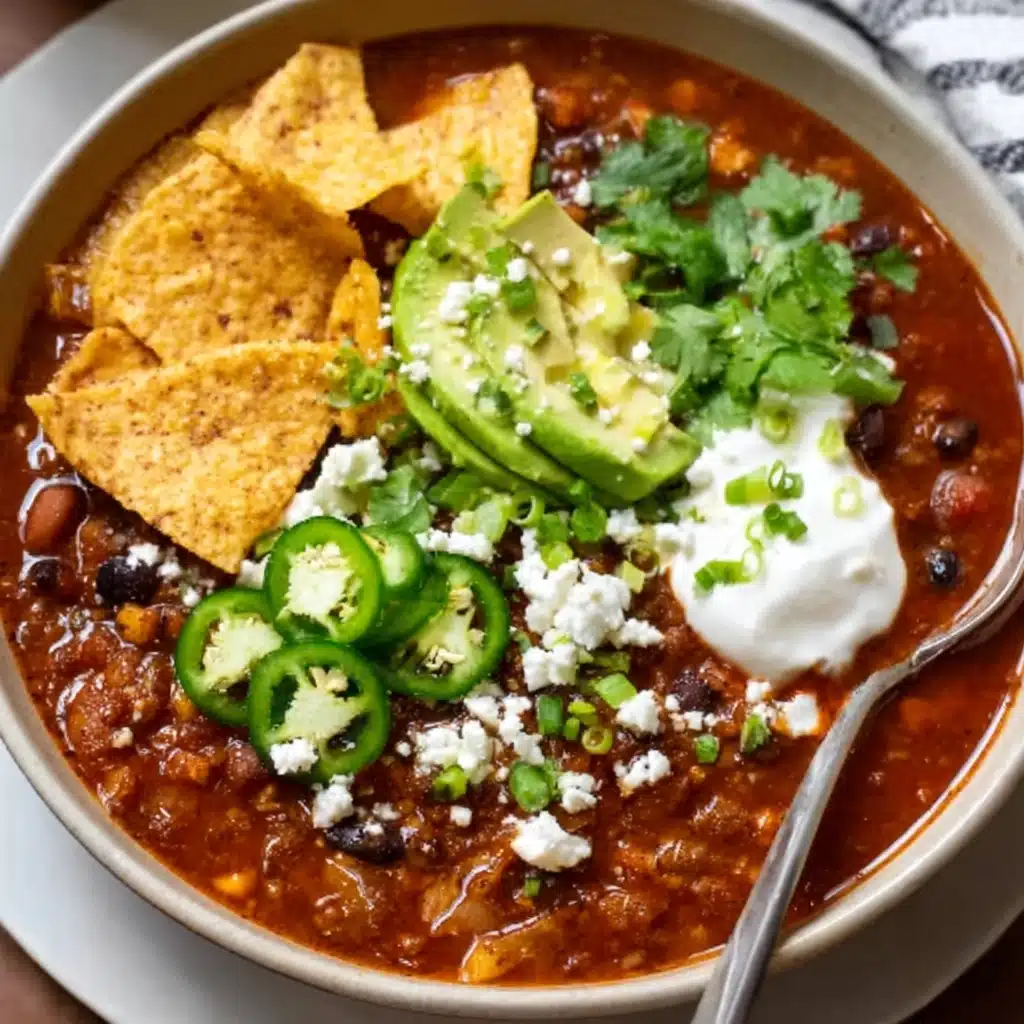 Vegan Black Bean Chili Recipe