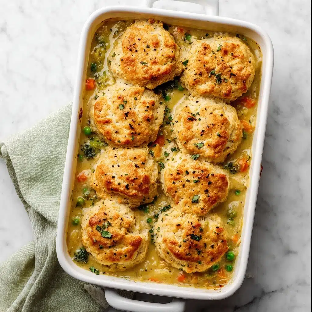 Biscuit & Vegetable Pot Pie Recipe