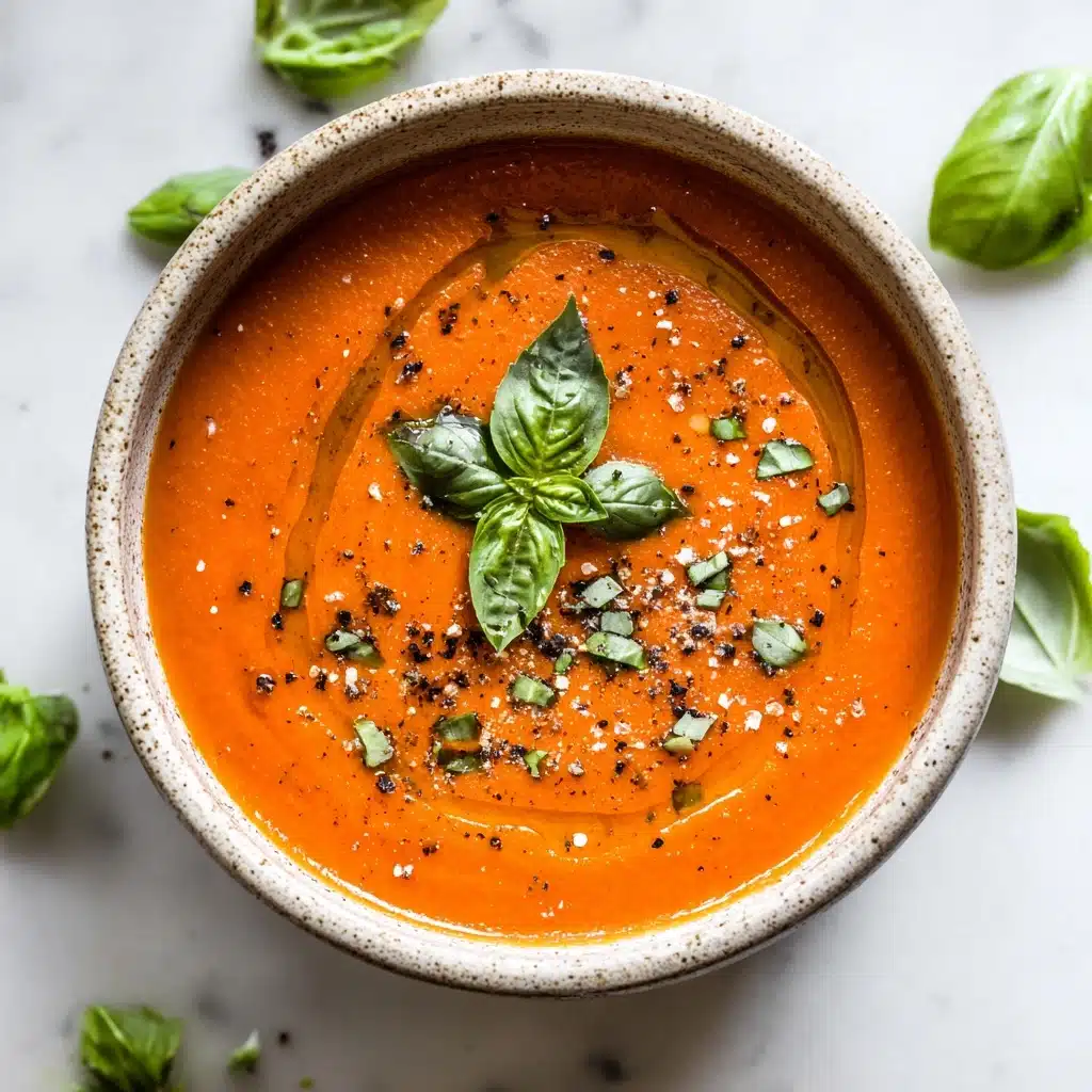 Creamy Cottage Cheese Tomato Soup Recipe