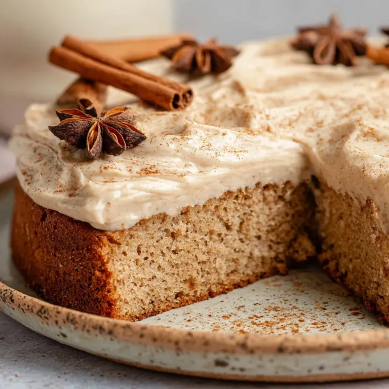Chai Cake Recipe